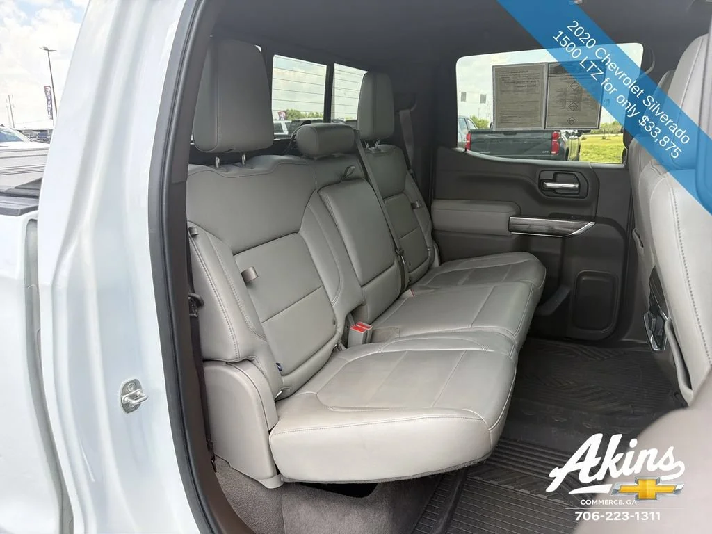 Certified Used 2020 SUMMIT WHITE Chevrolet LTZ image 19