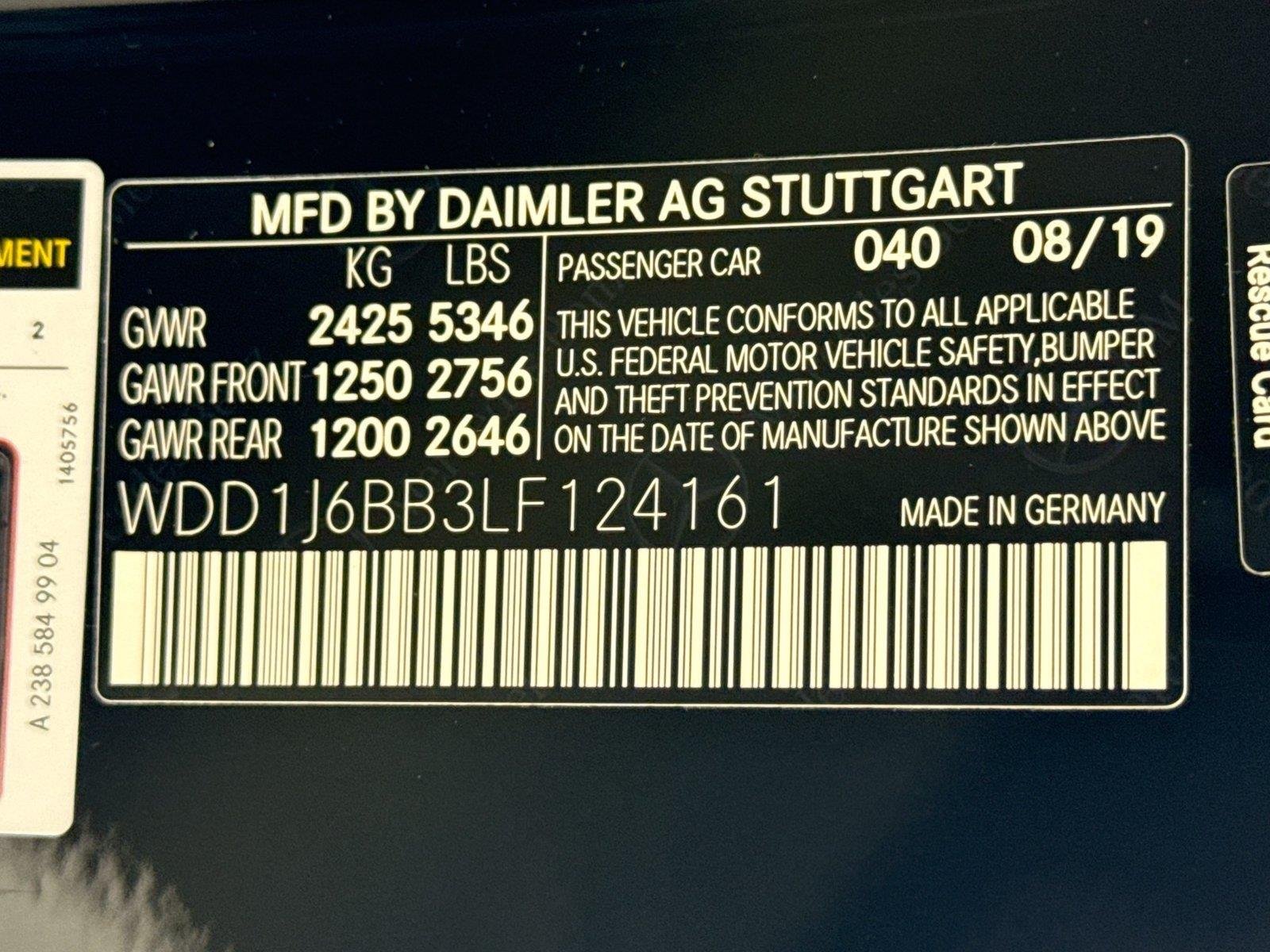 Used 2020 Black Mercedes-Benz AMG® E 53 image 47