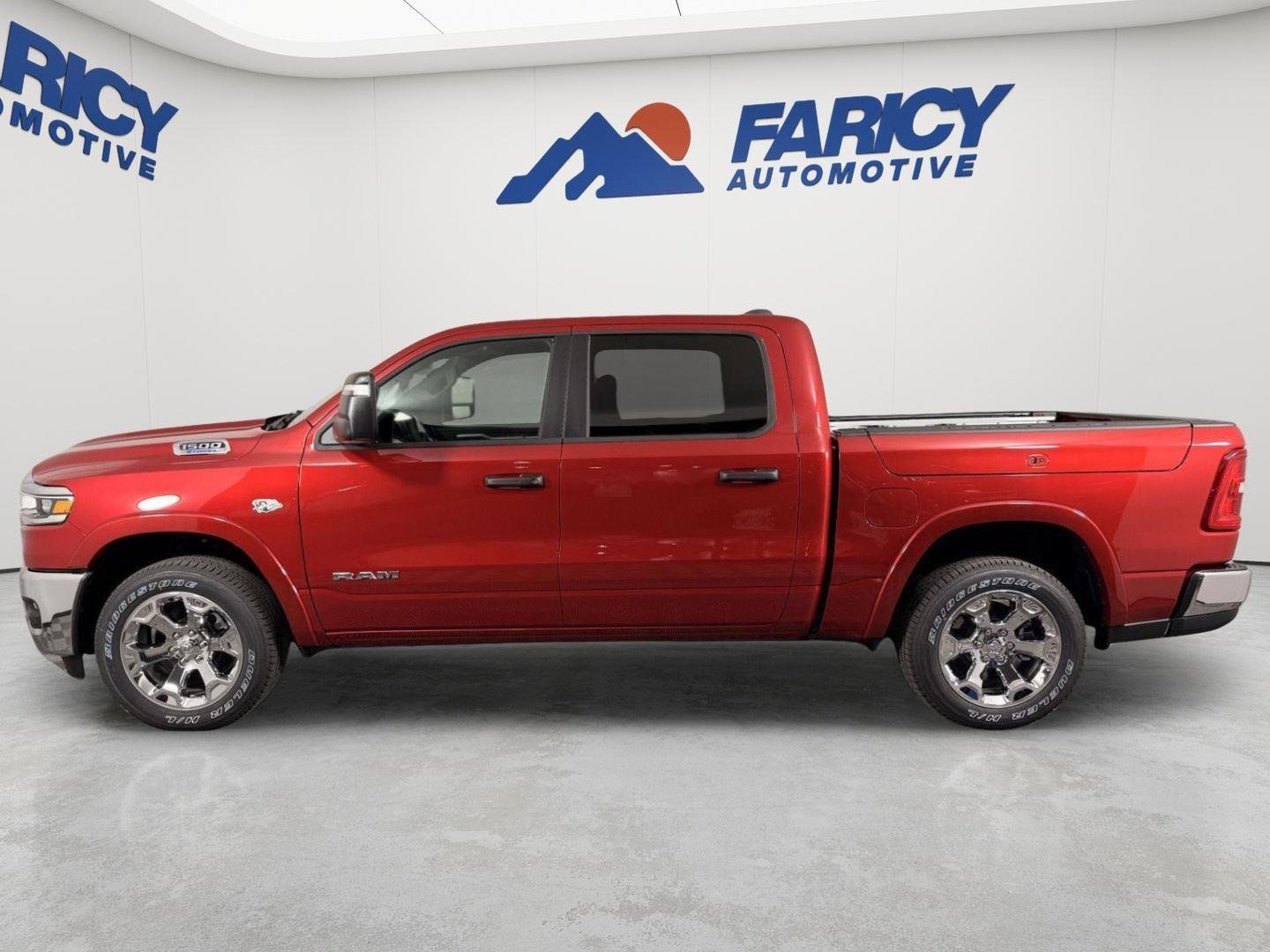 New 2026 Molten Red Pearl-Coat Exterior Paint RAM Big Horn image 2