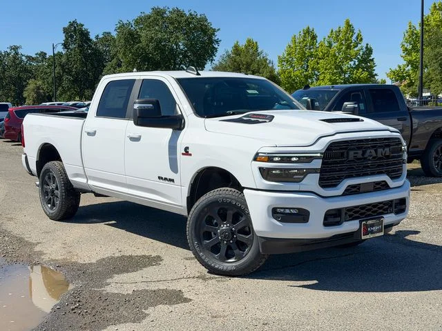 New 2026 Bright White Clear-Coat Exterior Paint RAM Laramie image 2