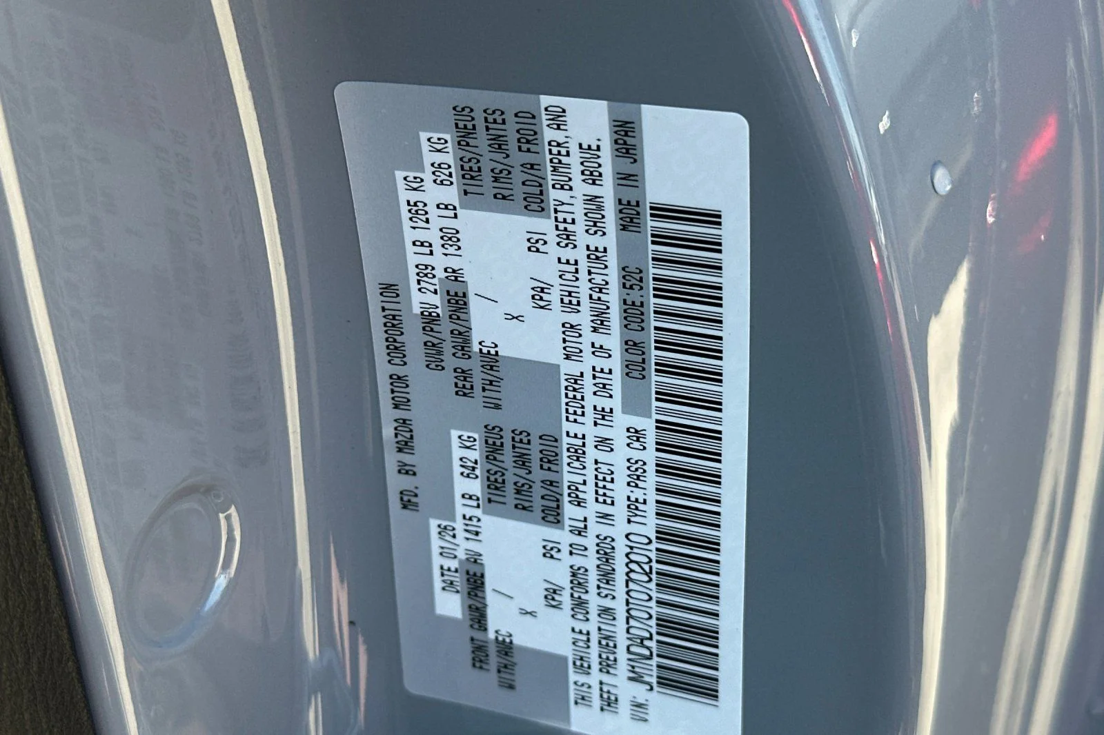New 2026 Aero Gray Metallic Mazda Grand Touring image 32