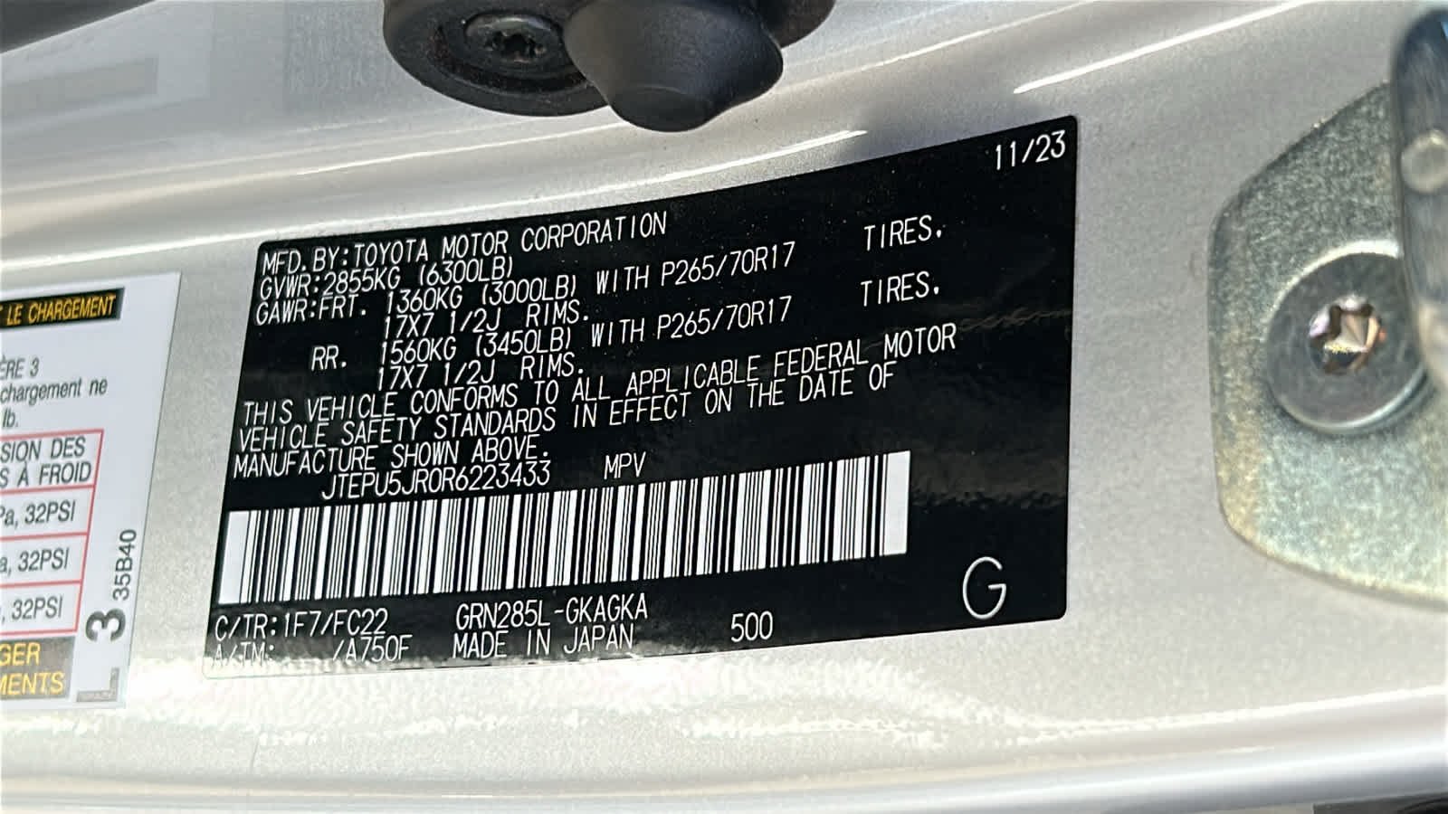 Used 2024 Classic Silver Metallic Toyota TRD Off Road image 30