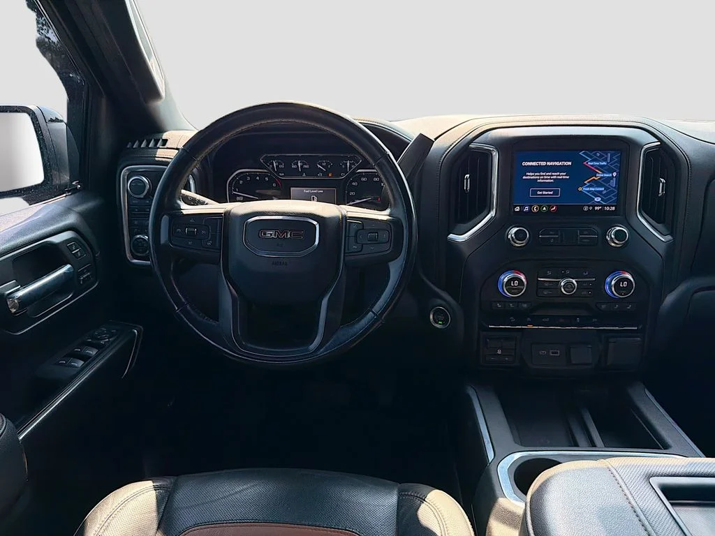 Used 2021 Steel Metallic GMC AT4 image 24