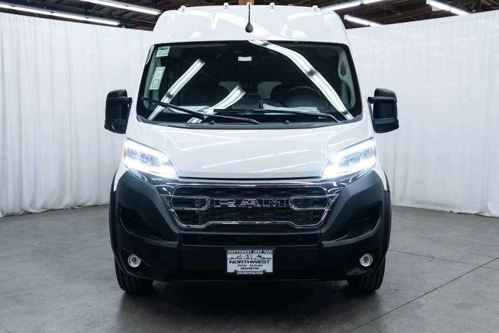 New 2026 Bright White Clear-Coat Exterior Paint RAM High Roof image 2