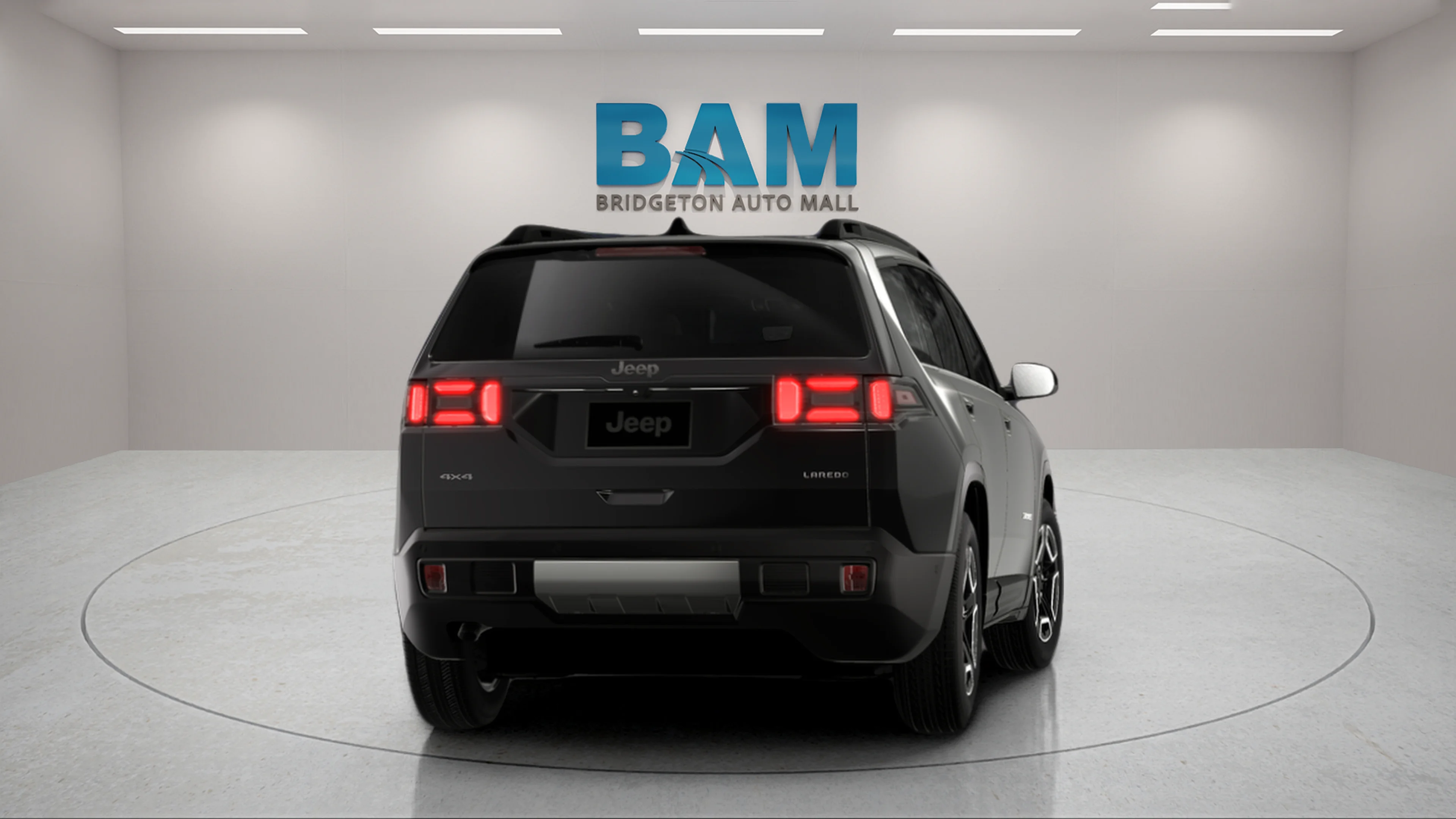 New 2026 Diamond Black Crystal Pearlcoat Jeep Laredo image 7