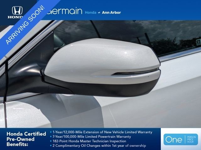 Certified Used 2022 Platinum White Pearl Honda EX image 12