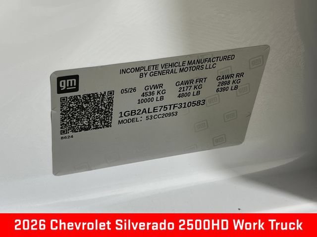 2026 Chevrolet Silverado 2500 HD Work Truck - Photo 26