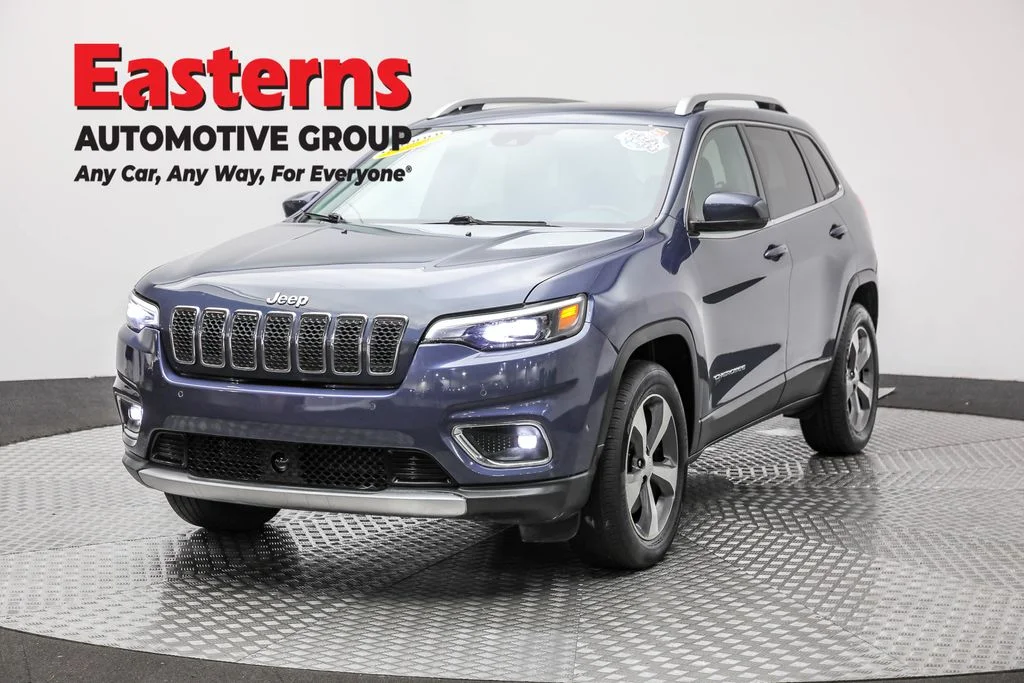 Used 2021 Blue Jeep Limited image 1