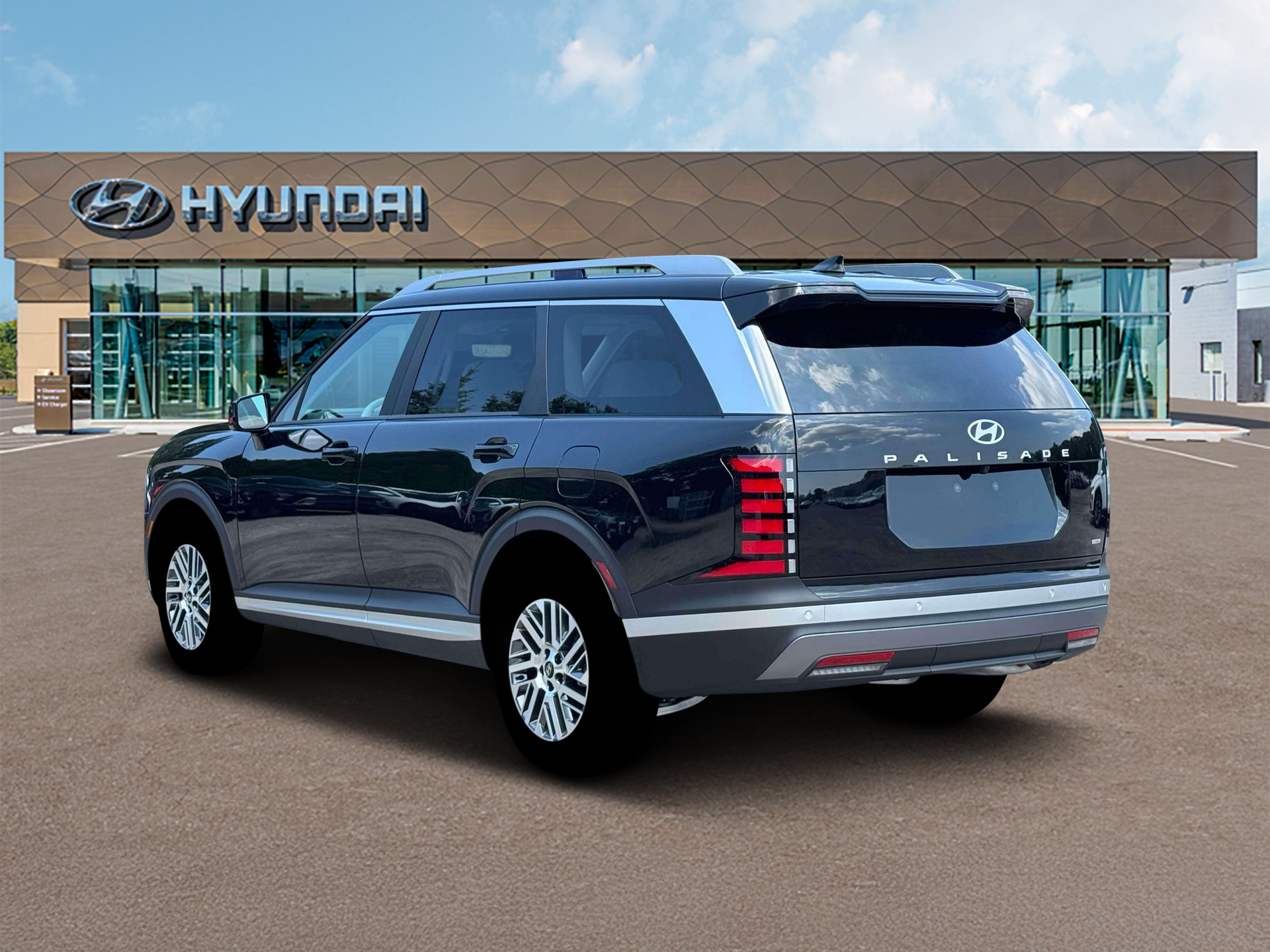 New 2026 Abyss Black Pearl Hyundai SEL AWD image 5