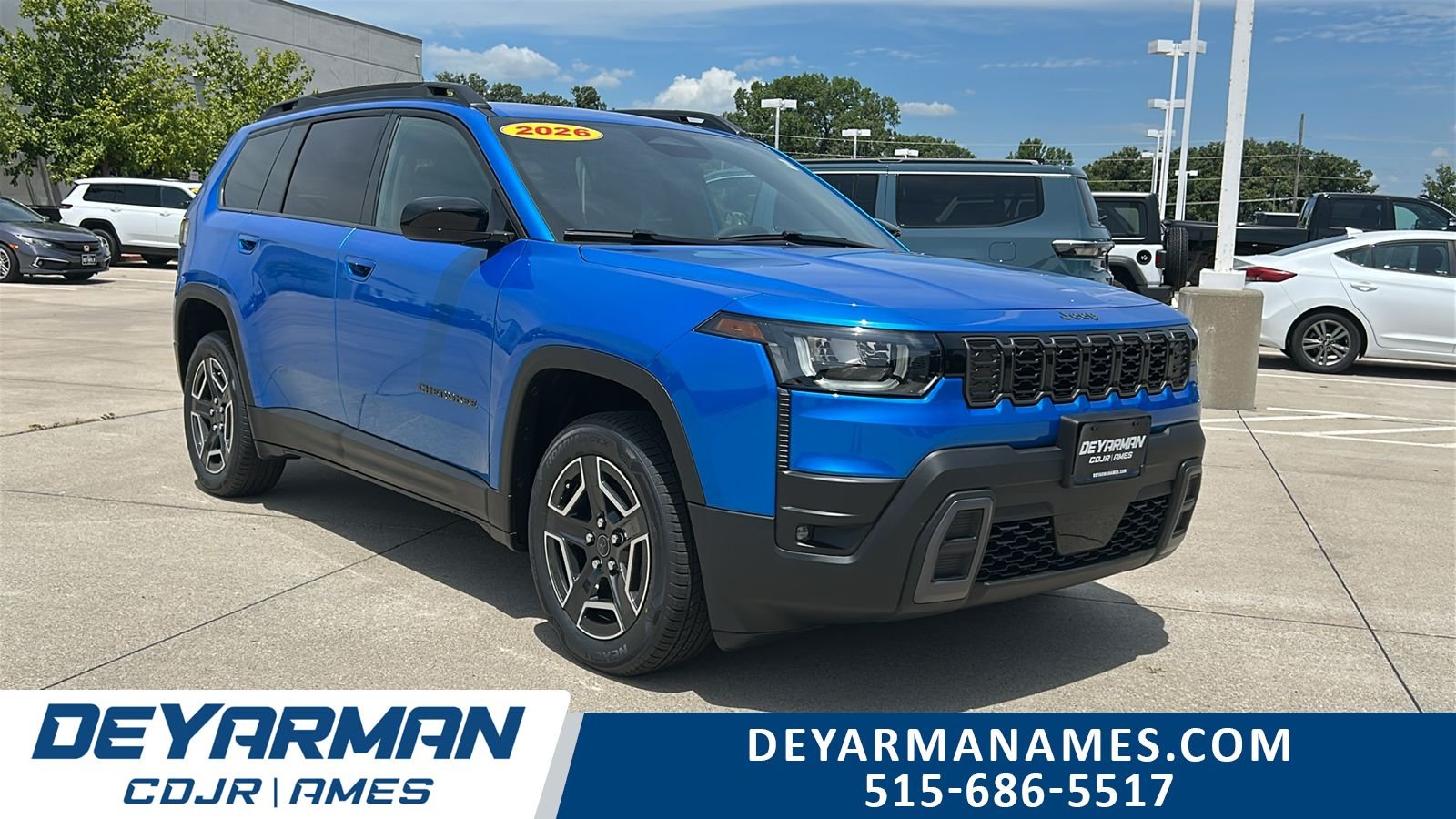 New 2026 Hydro Blue Pearlcoat Jeep Laredo image 1