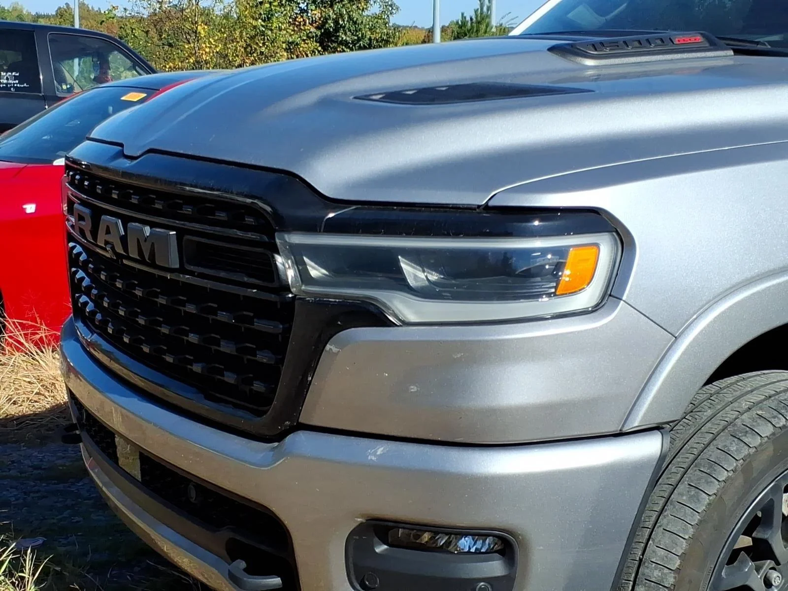 Used 2025 Billet Silver Metallic Clearcoat Ram Limited image 2