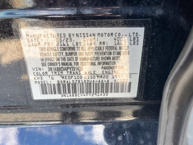 Used 2023 Black Nissan SV image 13