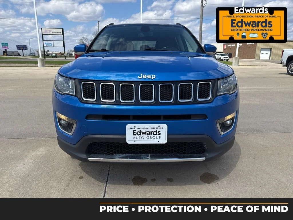 Used 2020 Jeep Compass Limited with VIN 3C4NJDCB3LT163319 for sale in Storm Lake, IA