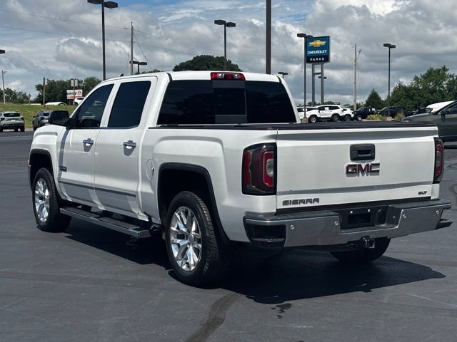 Used 2018 WHITE FROST TRICOAT GMC SLT image 5