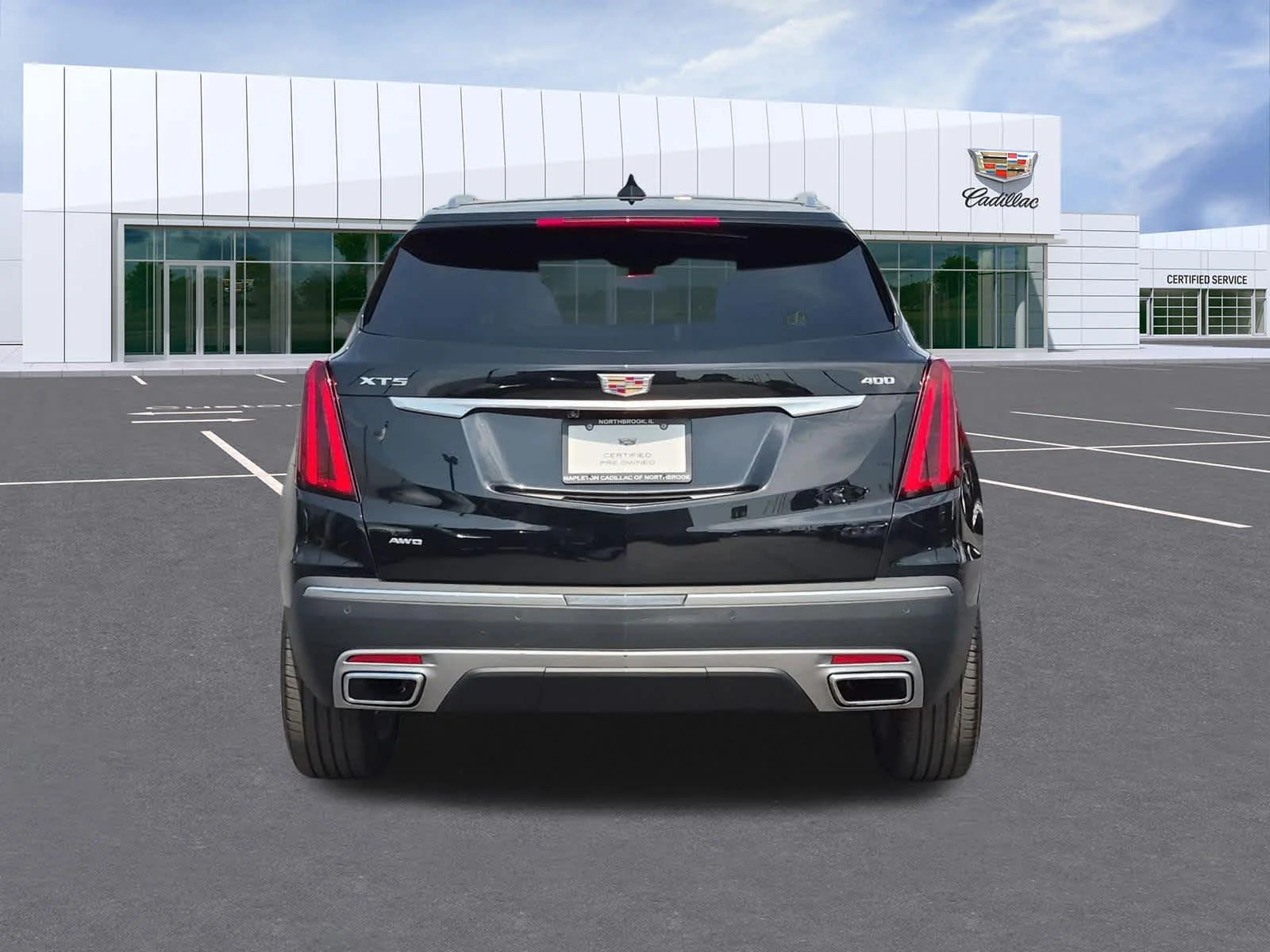 Used 2023 STELLAR BLACK METALLIC Cadillac AWD Premium Luxury image 6