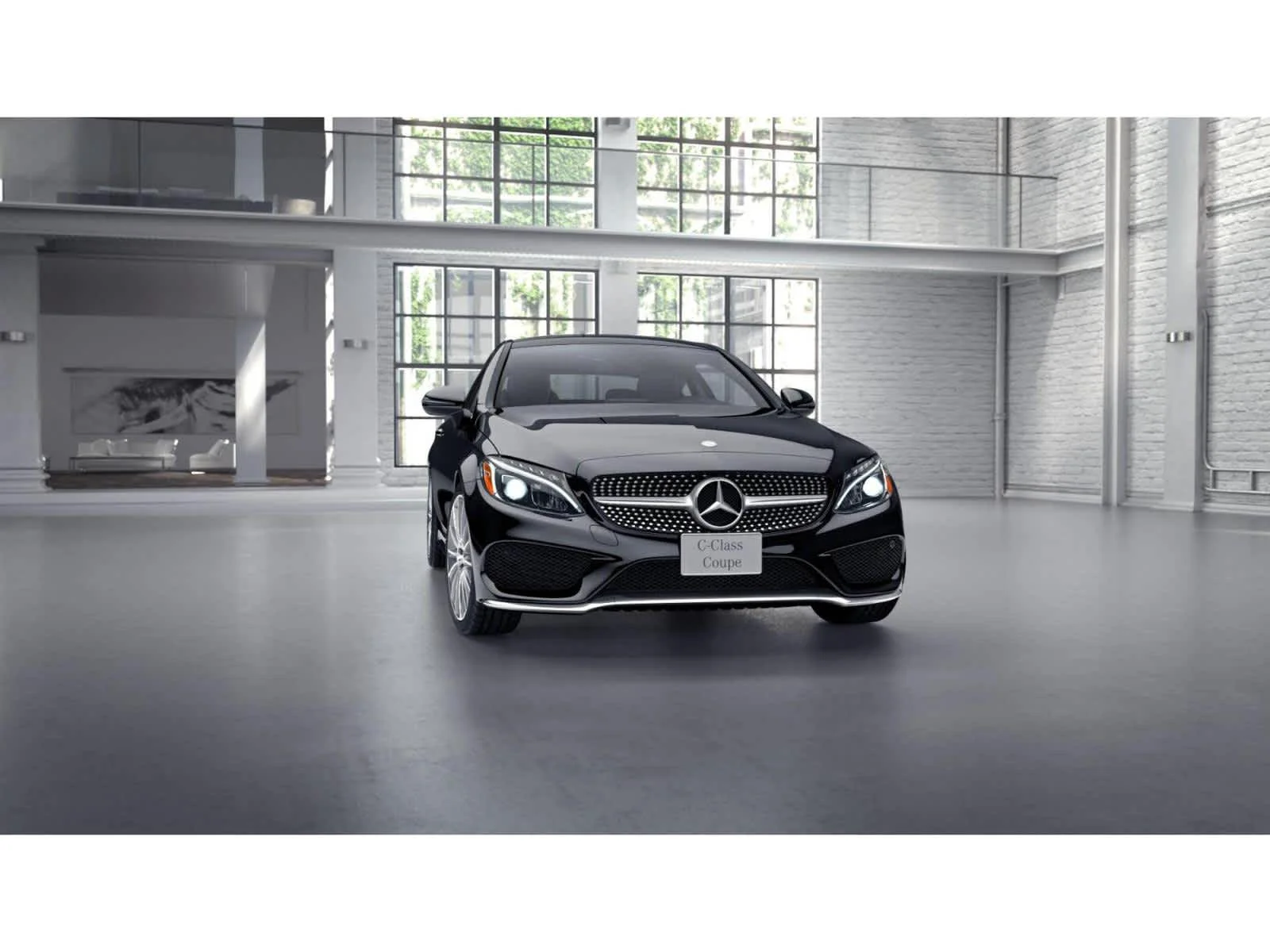 Used 2017 Obsidian Black Metallic Mercedes-Benz C 300 image 8