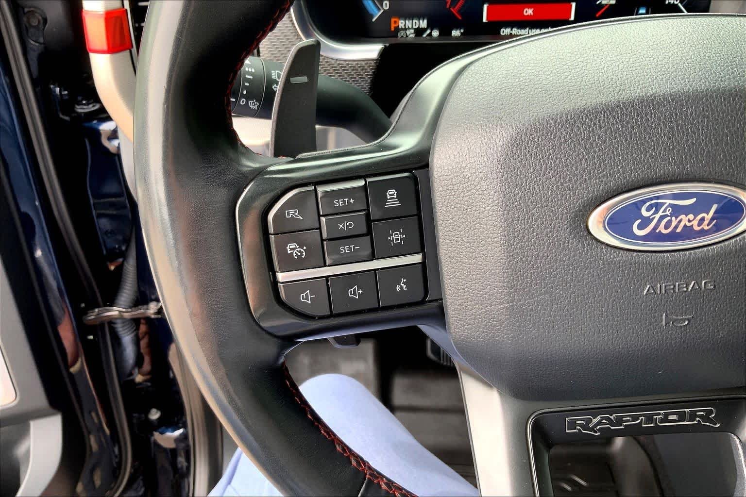 Used 2023 Antimatter Blue Metallic Ford Raptor image 23