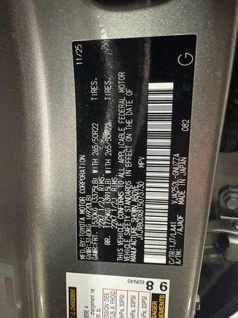 Certified Used 2026 Silver Lexus 550 Luxury+ image 31