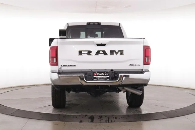 New 2026 Bright White Clear-Coat Exterior Paint RAM Laramie image 11