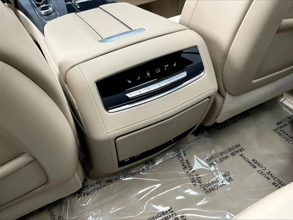 Used 2024 Crystal White Tricoat Cadillac Premium Luxury image 10