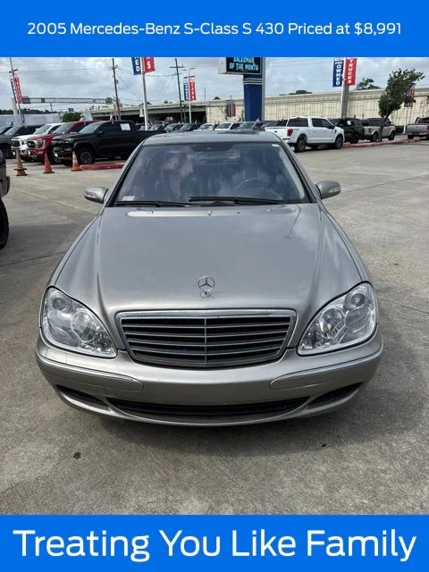 Used 2005 Desert Silver Metallic Mercedes-Benz S 430 image 1