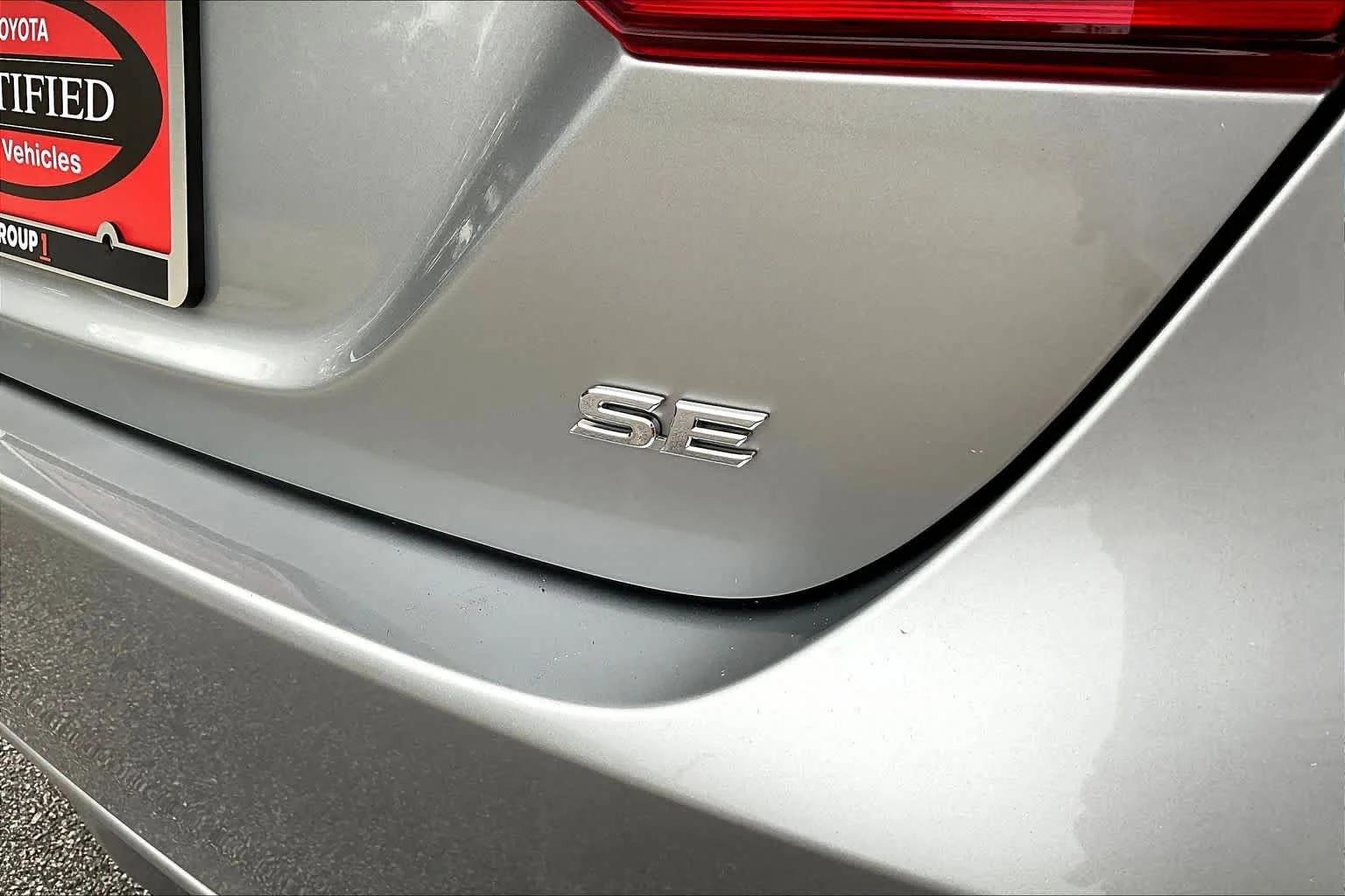 Used 2023 Celestial Silver Metallic Toyota SE image 10