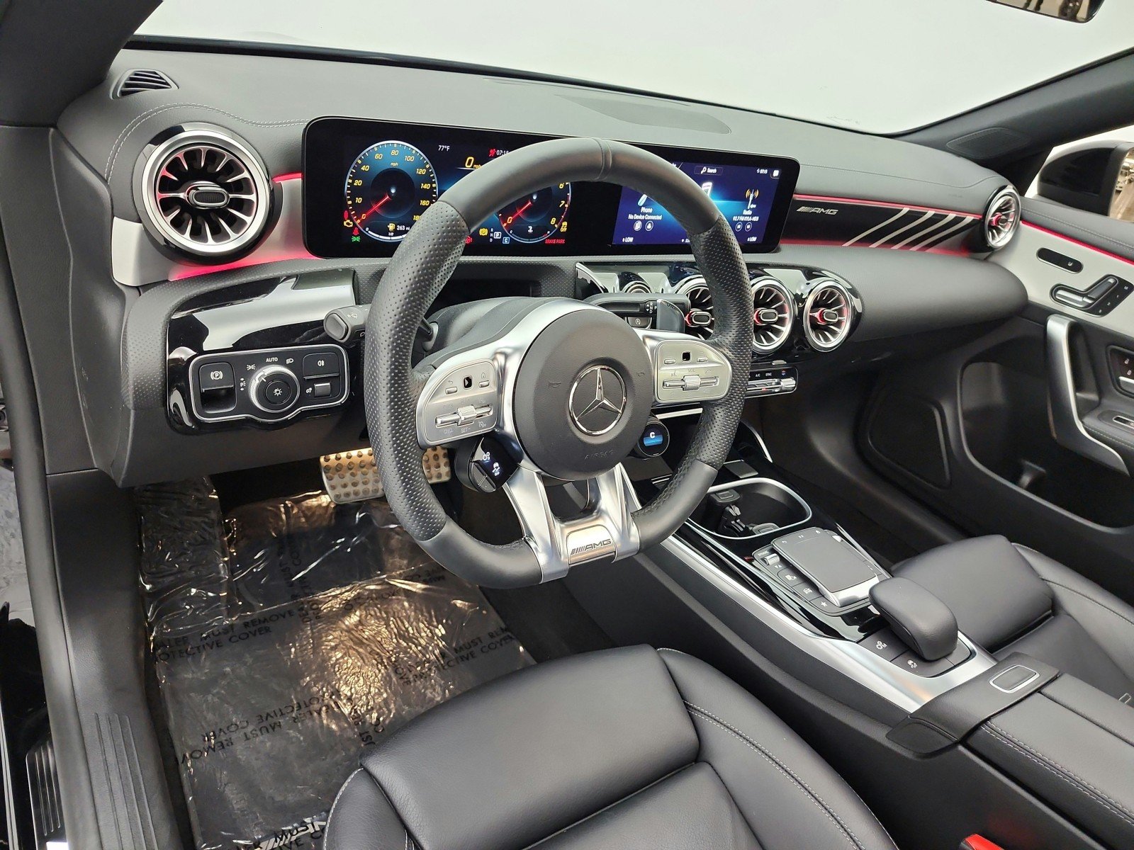 Certified Used 2023 Night Black Mercedes-Benz AMG® CLA 35 4MATIC Coupe image 9