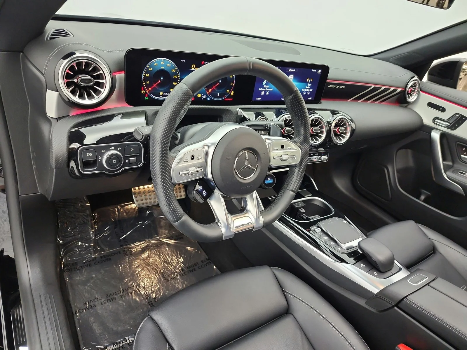 Certified Used 2023 Night Black Mercedes-Benz AMG® CLA 35 4MATIC Coupe image 9