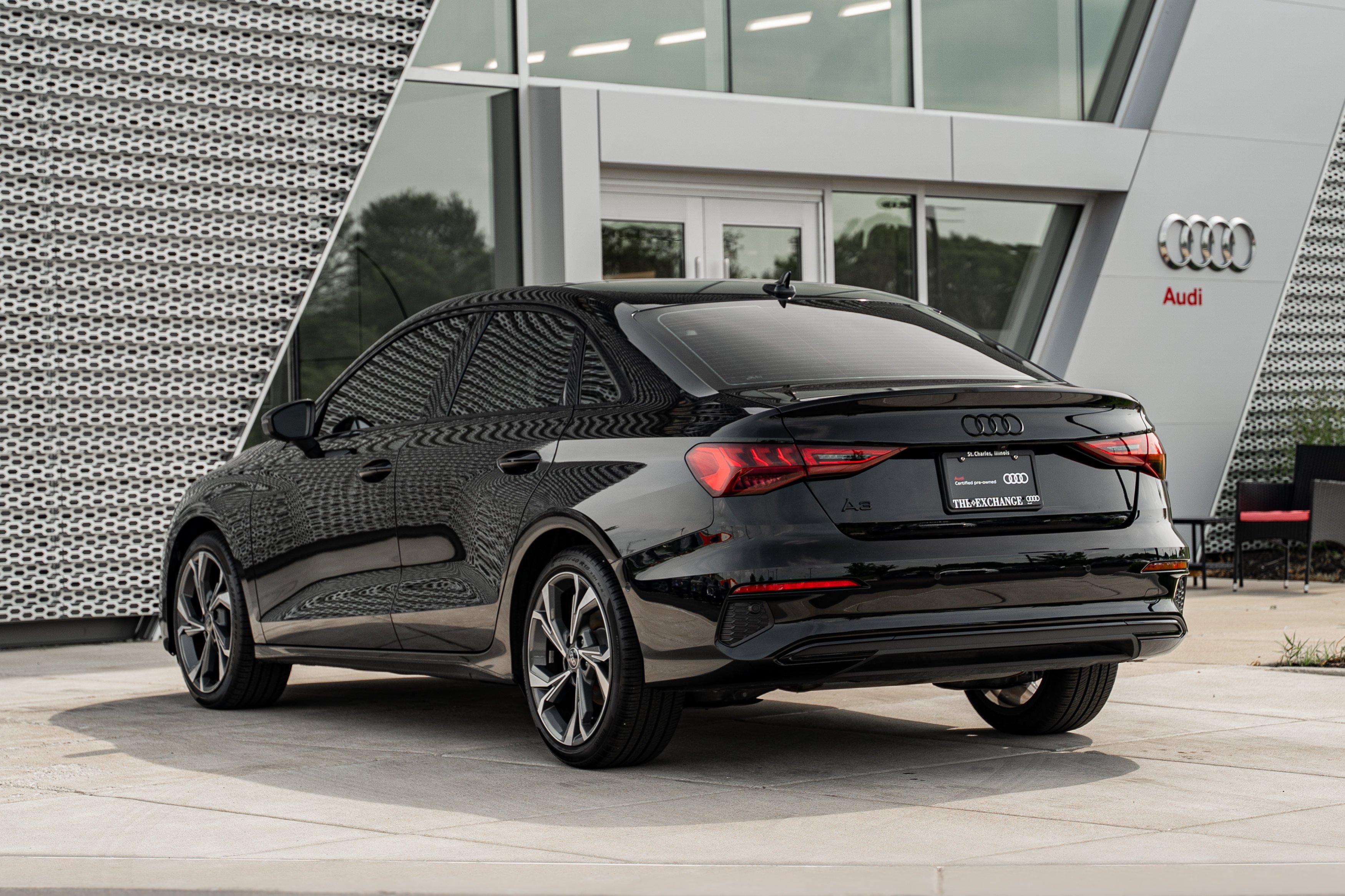 Certified Used 2023 Brilliant Black Audi Premium image 3