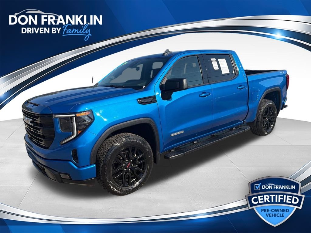 Certified Used 2023 Blue GMC Elevation image 1