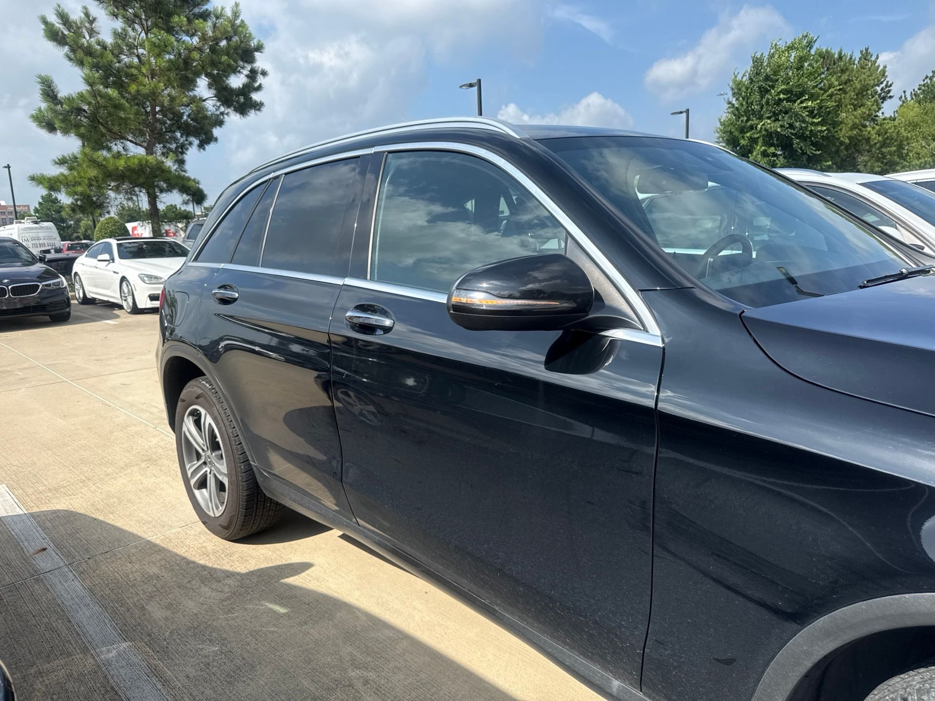 Used 2019 Black Mercedes-Benz GLC 300 image 3