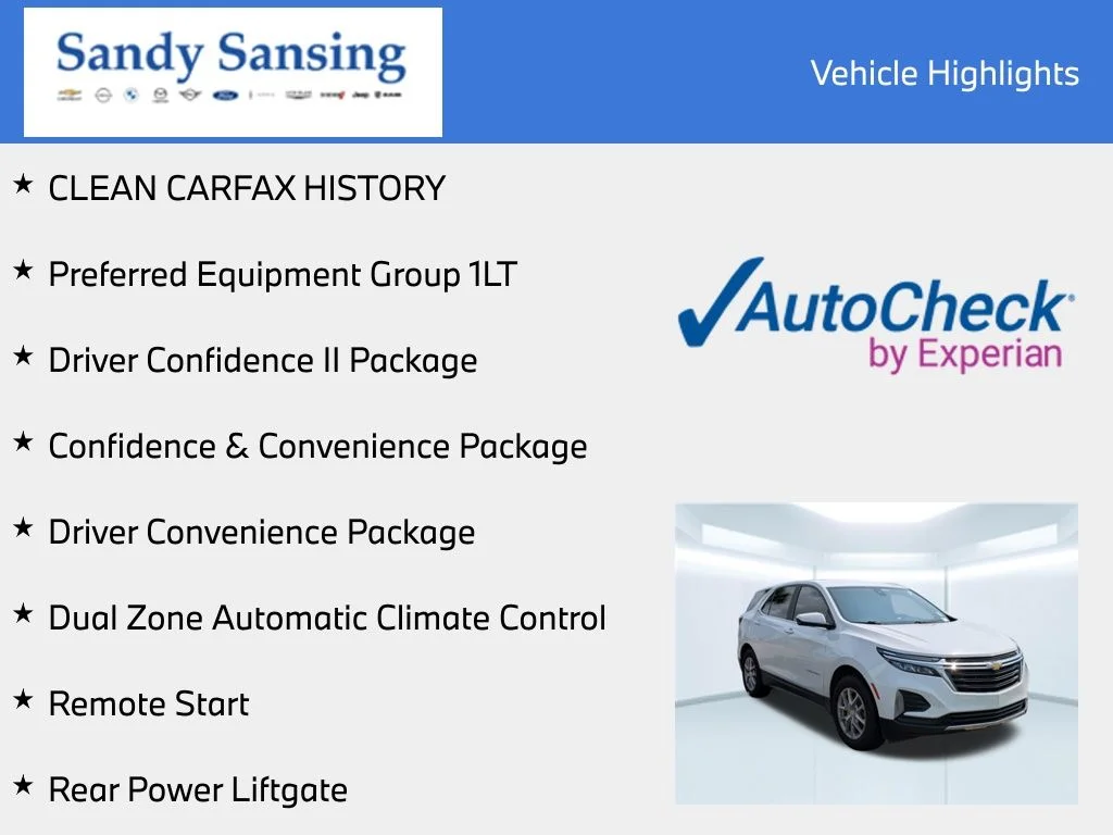 Used 2022 White Chevrolet LT image 7