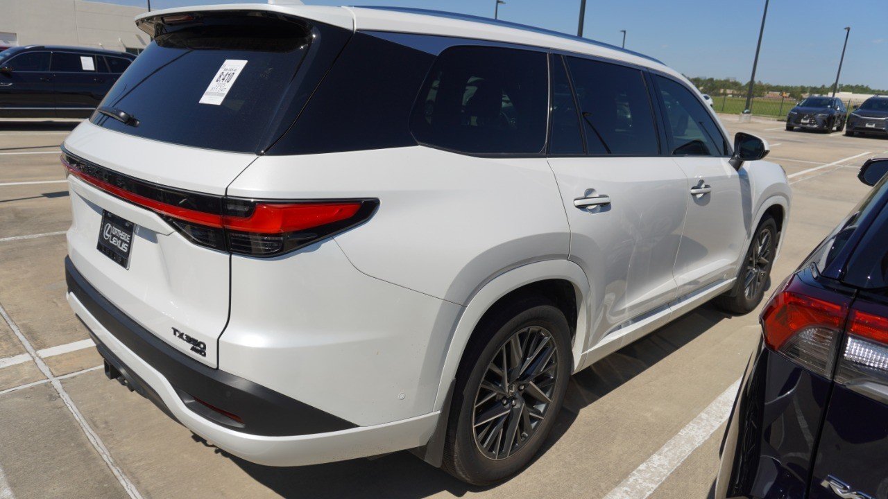 Certified Used 2025 White Lexus TX 350 Luxury image 5