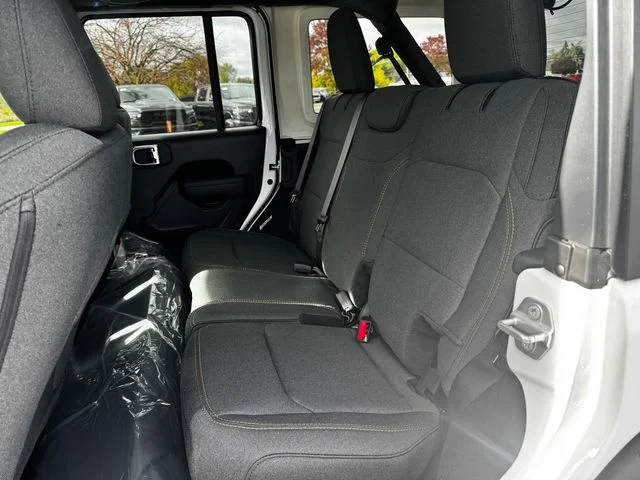 New 2026 Bright White Clear-Coat Exterior Paint Jeep Sport S image 19
