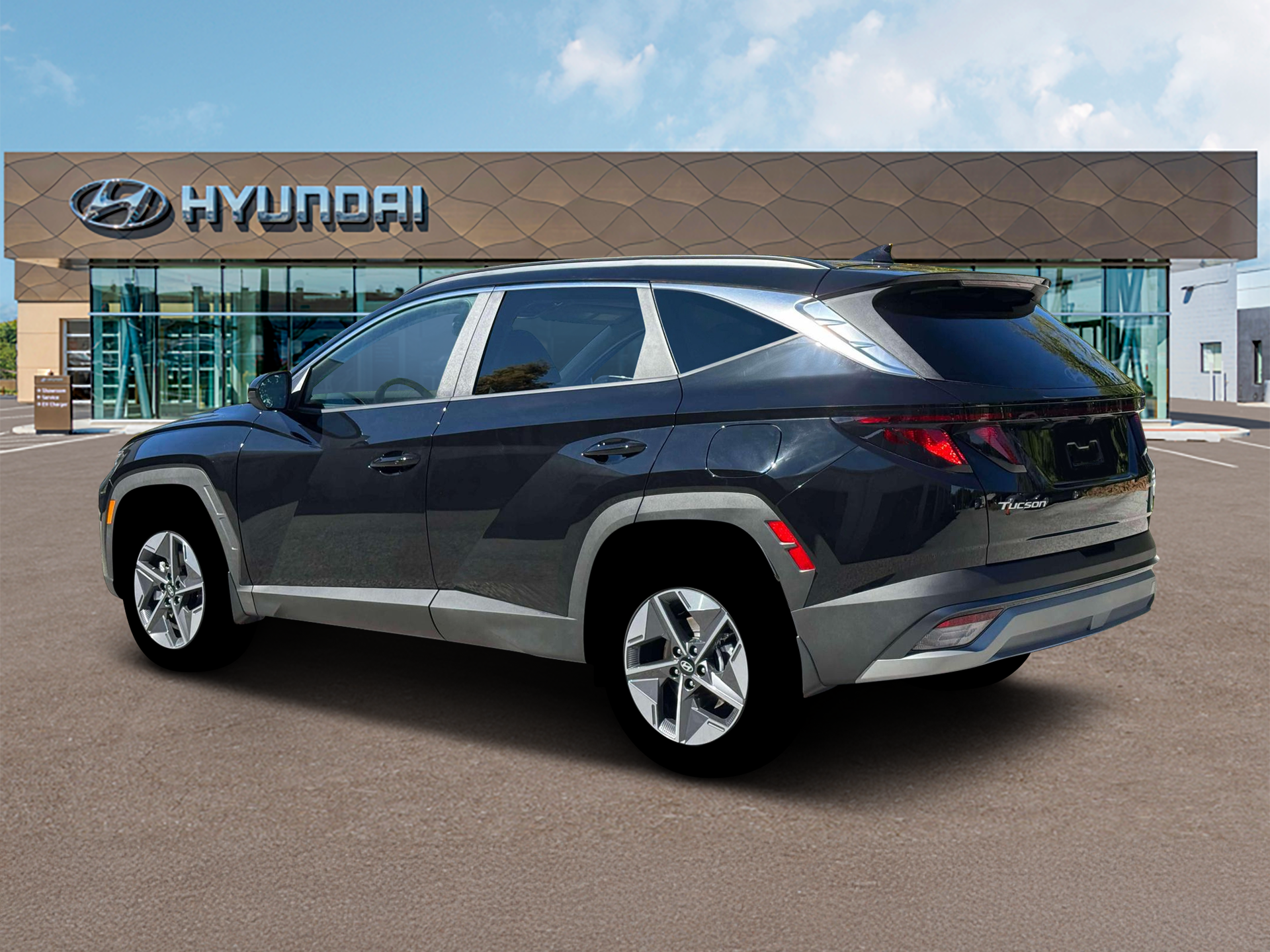 New 2026 Ash Black Hyundai SEL AWD image 4