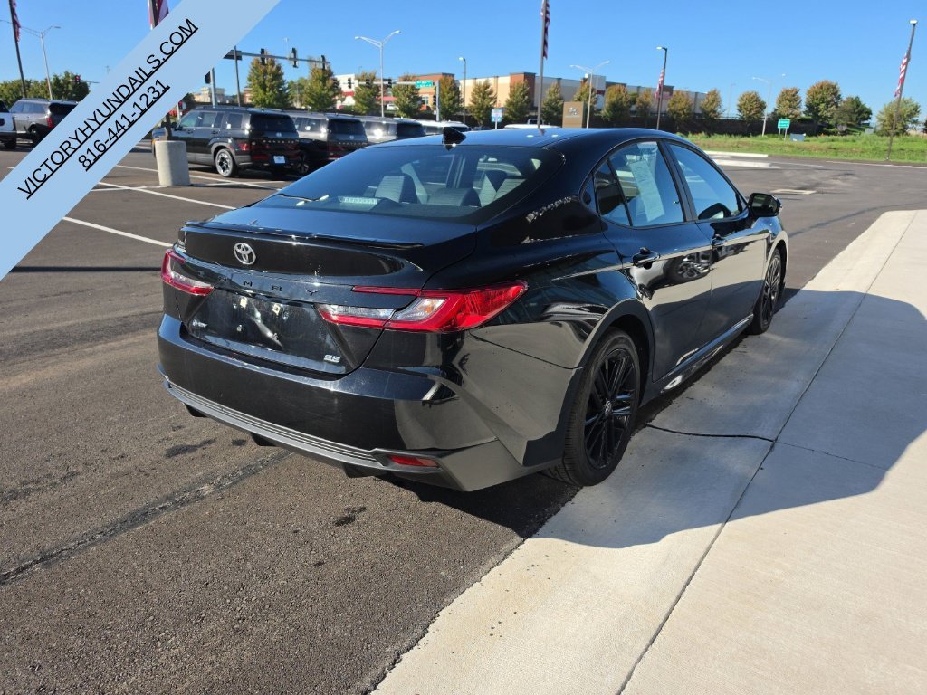 Used 2025 Black Toyota SE image 5