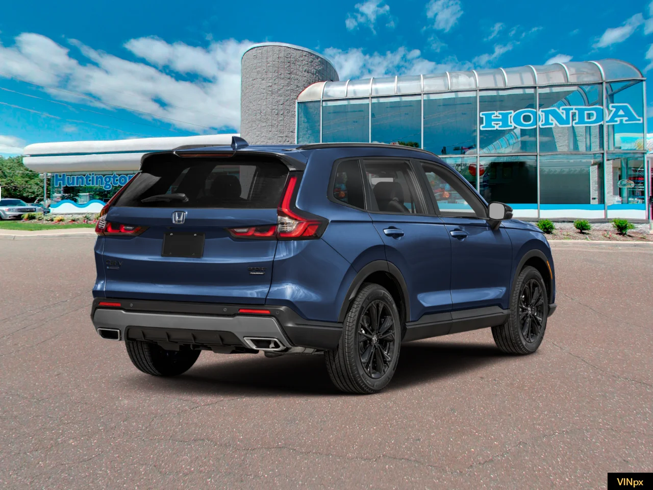 New 2027 Canyon River Blue Metallic Honda Sport Touring image 2