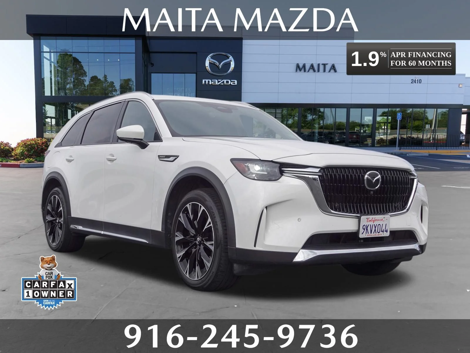 Certified Used 2024 Rhodium White Premium Mazda Premium Plus image 1