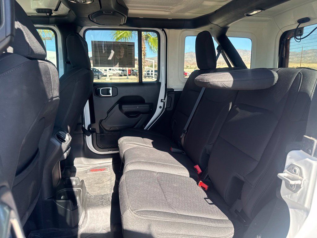 Certified Used 2022 White Jeep Unlimited Sport S image 10