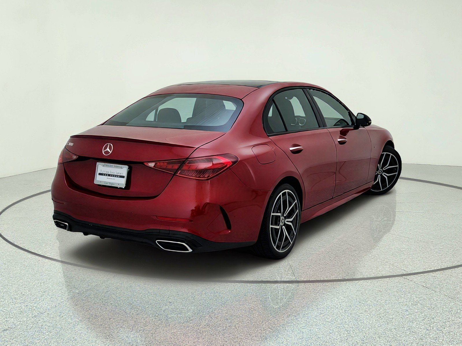 New 2026 MANUFAKTUR Patagonia Red Metallic Mercedes-Benz C 300 Sedan image 9