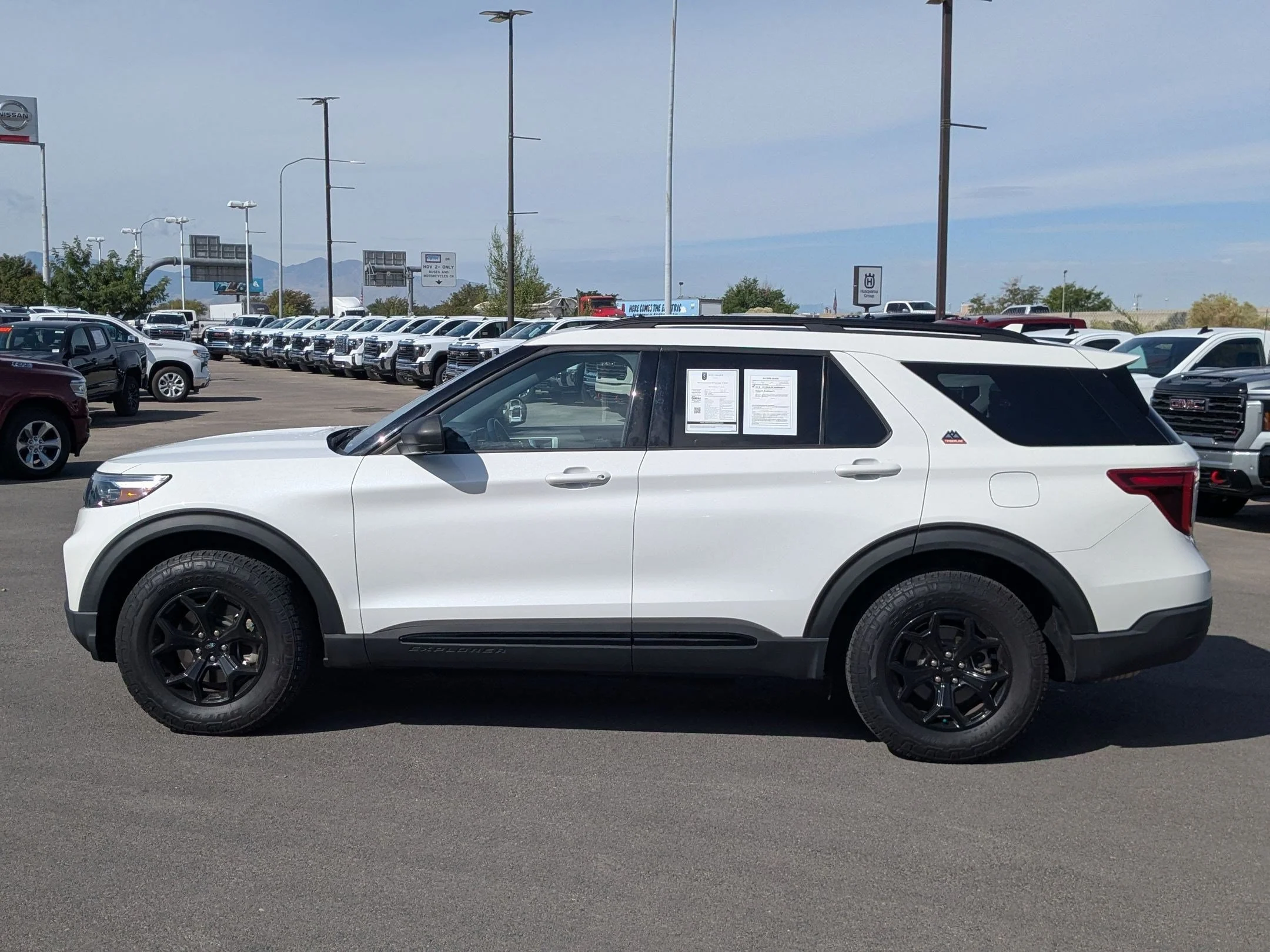 Used 2022 White Metallic Ford Timberline image 2