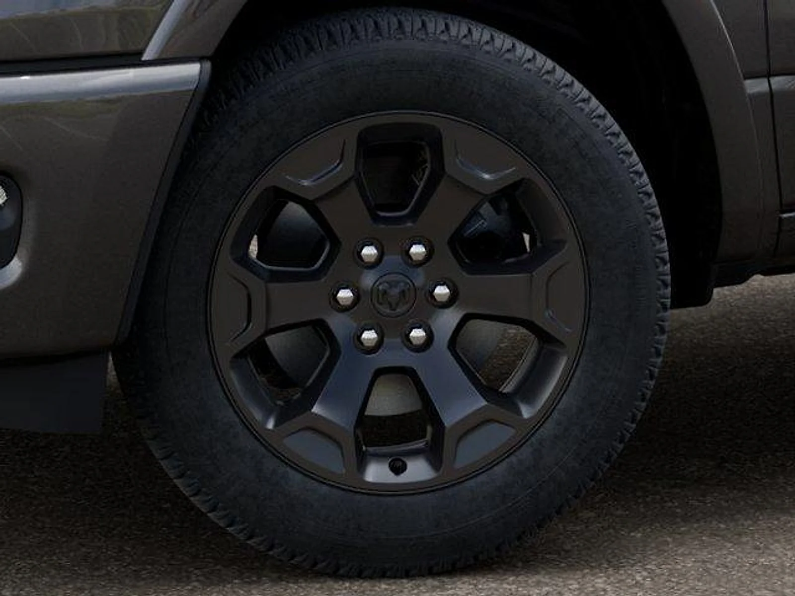 New 2026 Granite Crystal Metallic Clear-Coat Exterior Paint RAM Big Horn Quad Cab 4x2 6