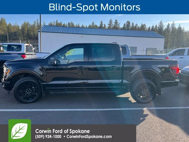 Used 2024 Agate Black Metallic Ford XLT image 3