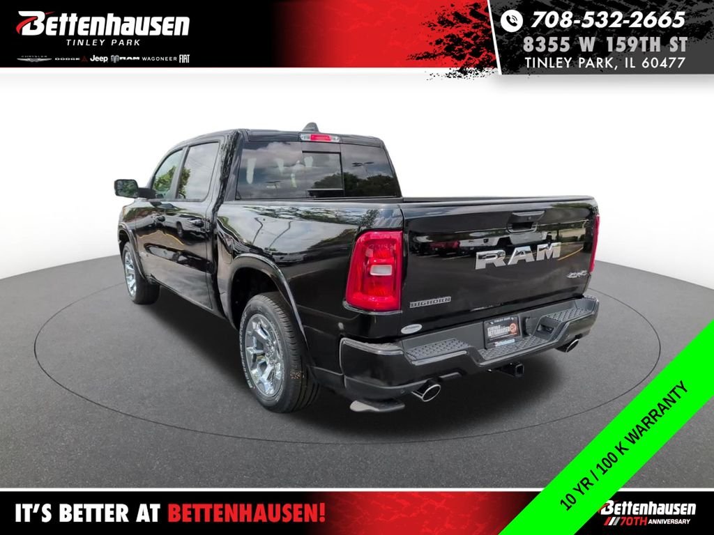 New 2026 Diamond Black Crystal Pearl-Coat Exterior Paint RAM Big Horn/Lone Star image 10
