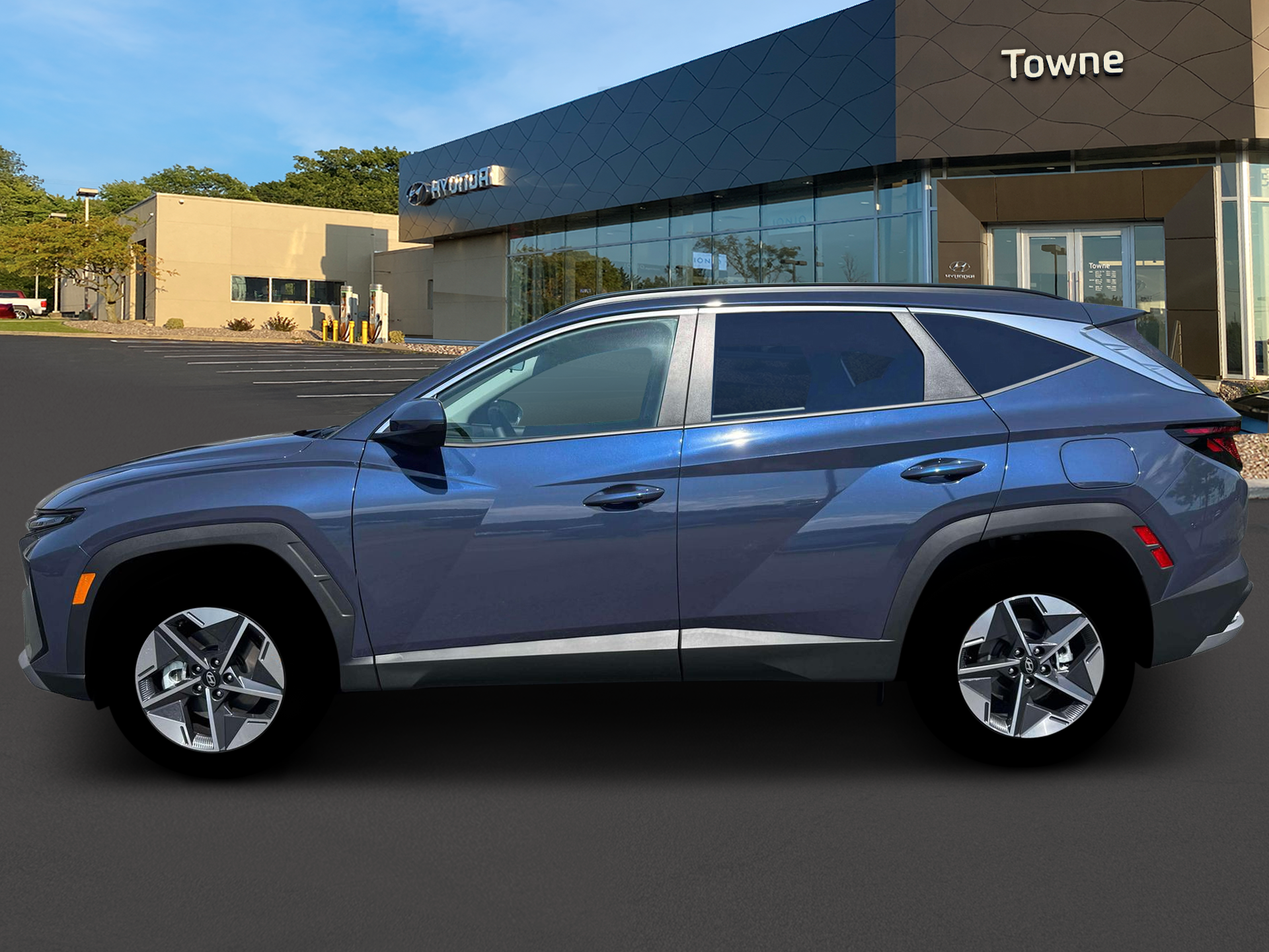 New 2026 Blue Hyundai SEL image 3