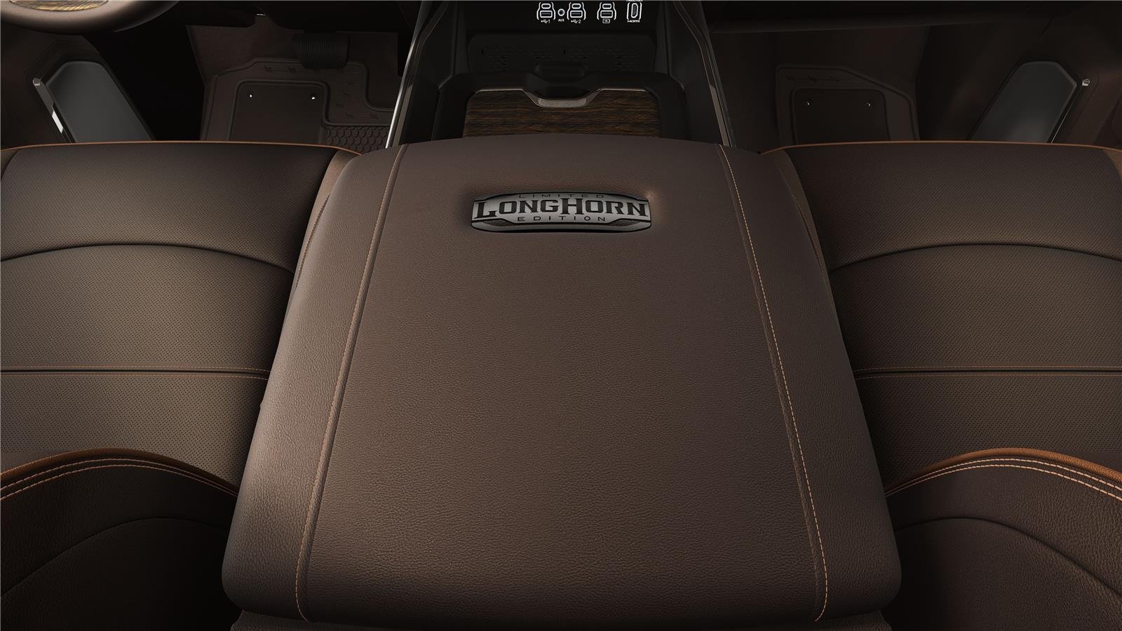 New 2026 Diamond Black Crystal Pearl-Coat Exterior Paint RAM Longhorn image 4