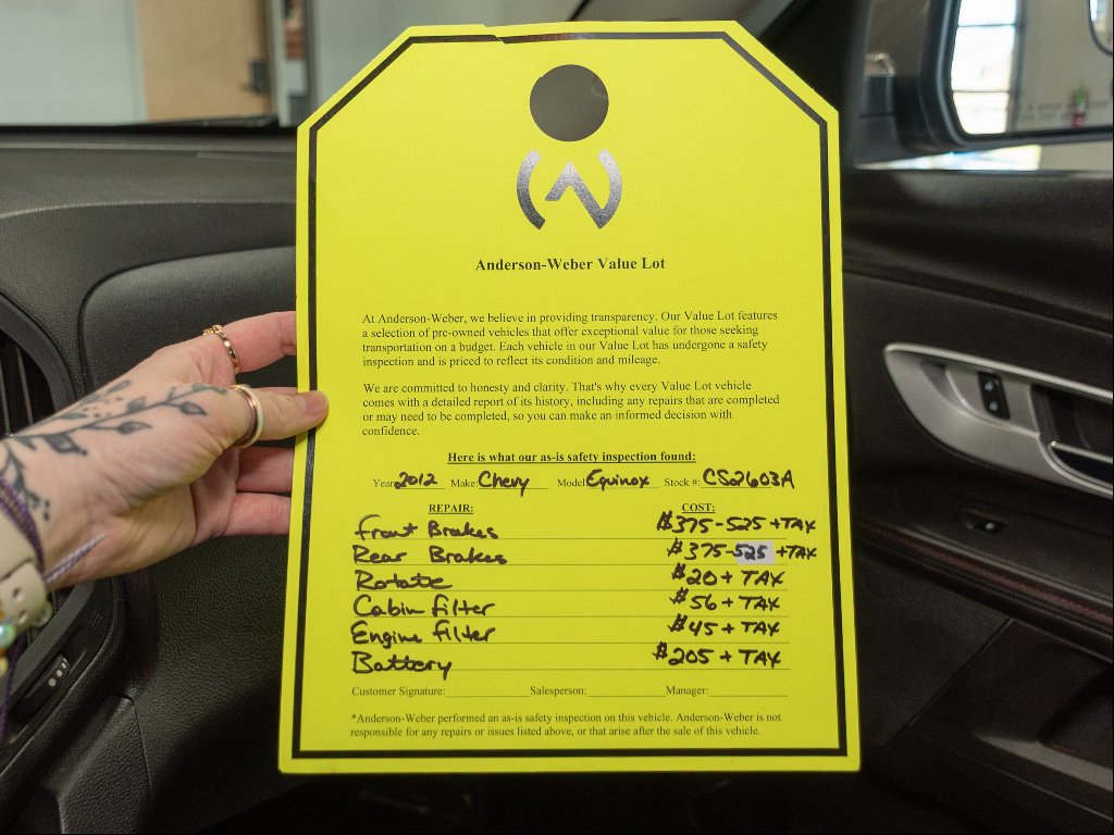 Used 2012 Chevrolet Equinox 1LT with VIN 2GNFLEEKXC6240264 for sale in Dubuque, IA