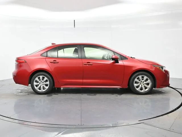 Used 2020 Barcelona Red Metallic Toyota LE image 8