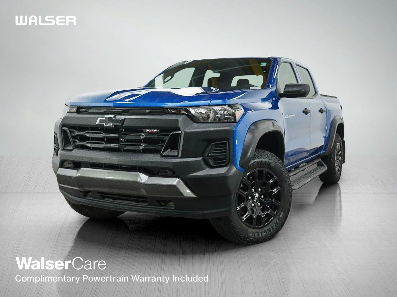 Used 2024 Glacier Blue Metallic Chevrolet Trail Boss image 1