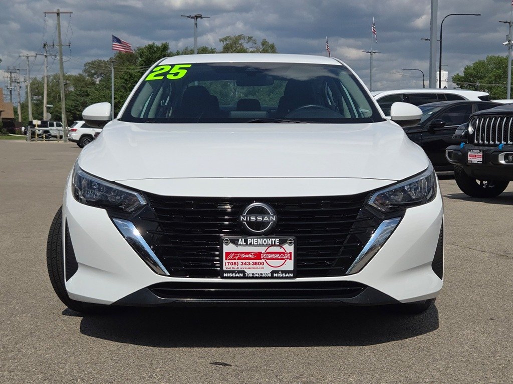 Certified 2025 Nissan Sentra SV with VIN 3N1AB8CV7SY254885 for sale in Melrose Park, IL